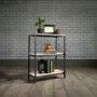 Industrial Style 3 Shelf Bookcase