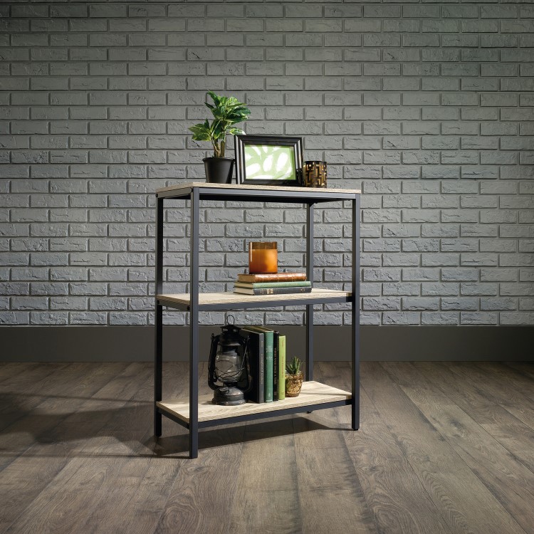 Industrial Style 3 Shelf Bookcase