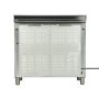 Refurbished Britannia Q Line 100cm Double Oven Dual Fuel Range Cooker Stainless Steel