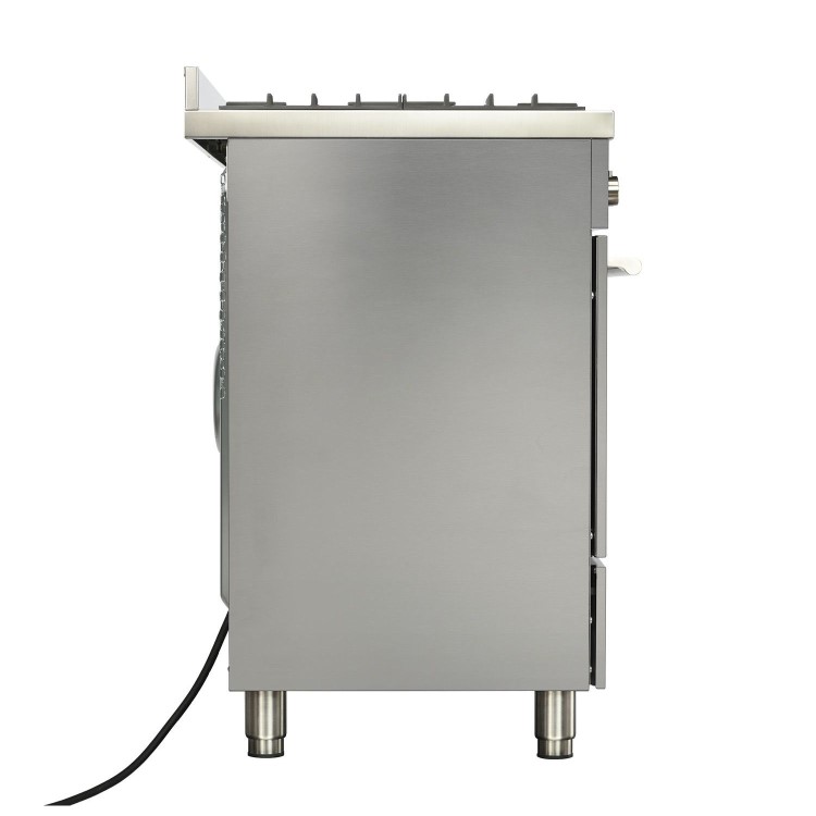 Britannia Delphi 100cm Double Oven Dual Fuel Range Cooker - Stainless Steel