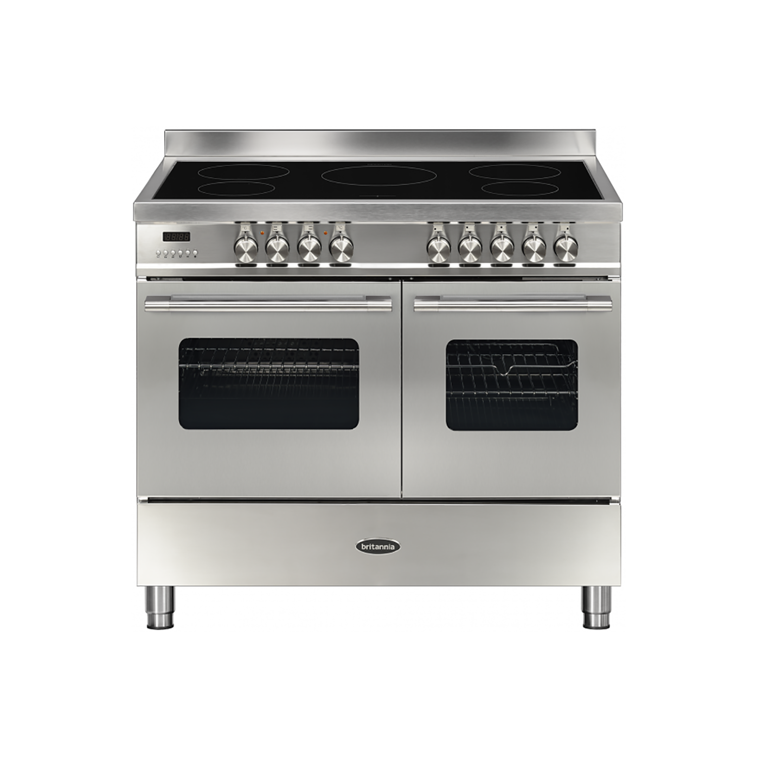Britannia Delphi 100cm Double Oven Electric Range Cooker with Induction