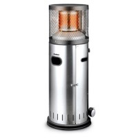 Enders Bullet Polo Patio Gas Heater in Stainless Steel