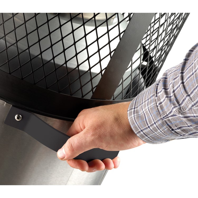 Enders Bullet Polo Patio Gas Heater in Stainless Steel