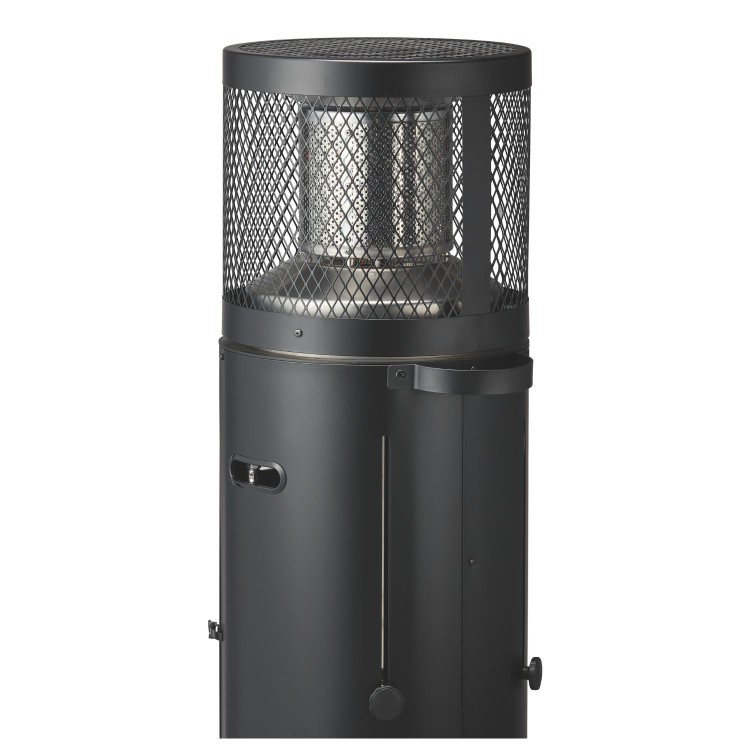 Enders Bullet Polo Patio Gas Heater in Black