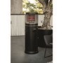 Enders Bullet Polo Patio Gas Heater in Black
