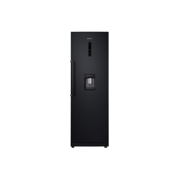 GRADE A2 - Light cosmetic damage - Samsung RR35H6610BC Gloss Black Freestanding Fridge