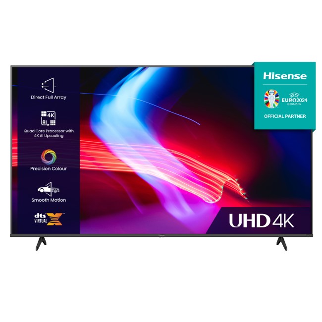 Hisense 55 inch A6K 4K UHD Smart HDR TV 55A6KTUK | Appliances Direct