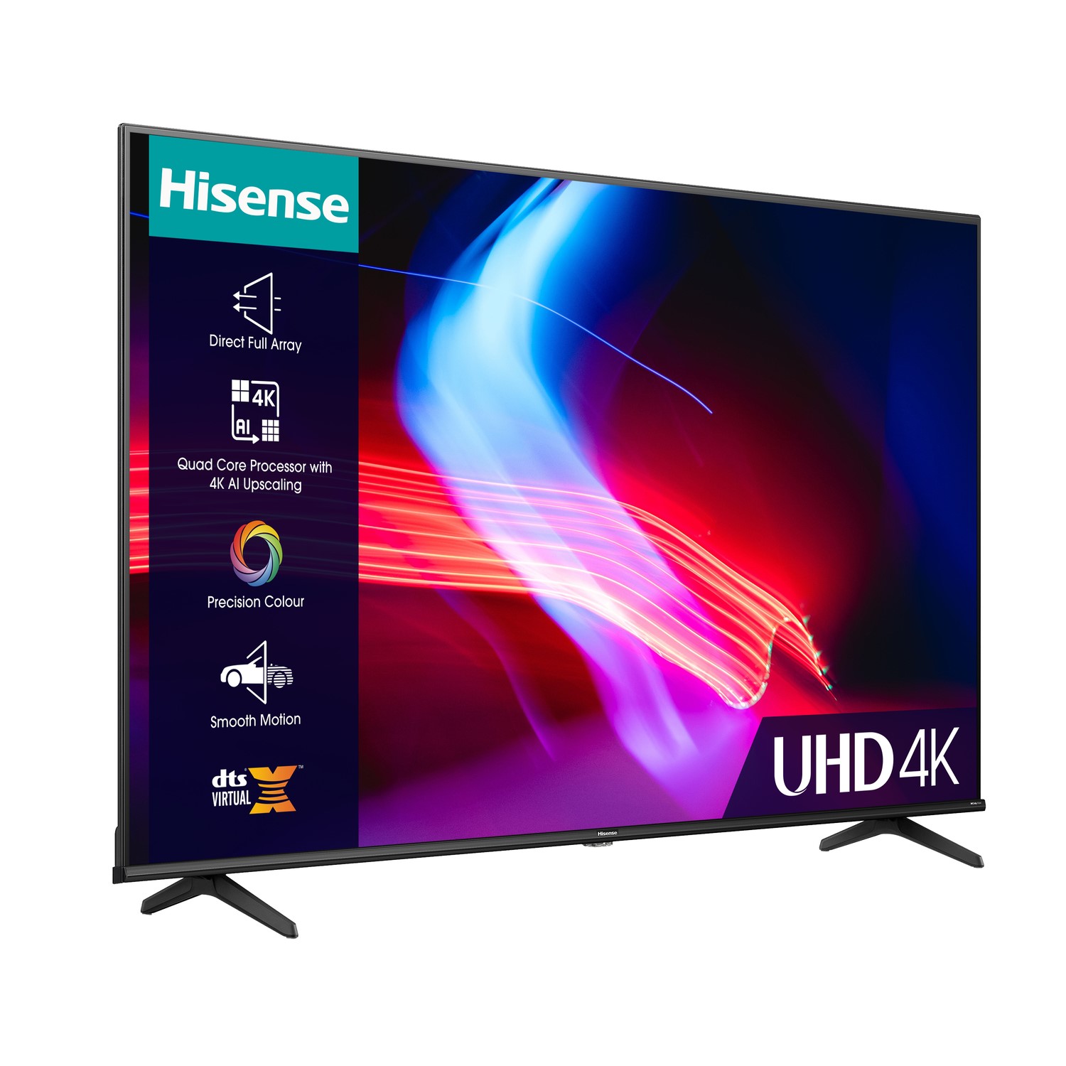 Hisense 55 inch A6K 4K UHD Smart HDR TV 55A6KTUK | Appliances Direct