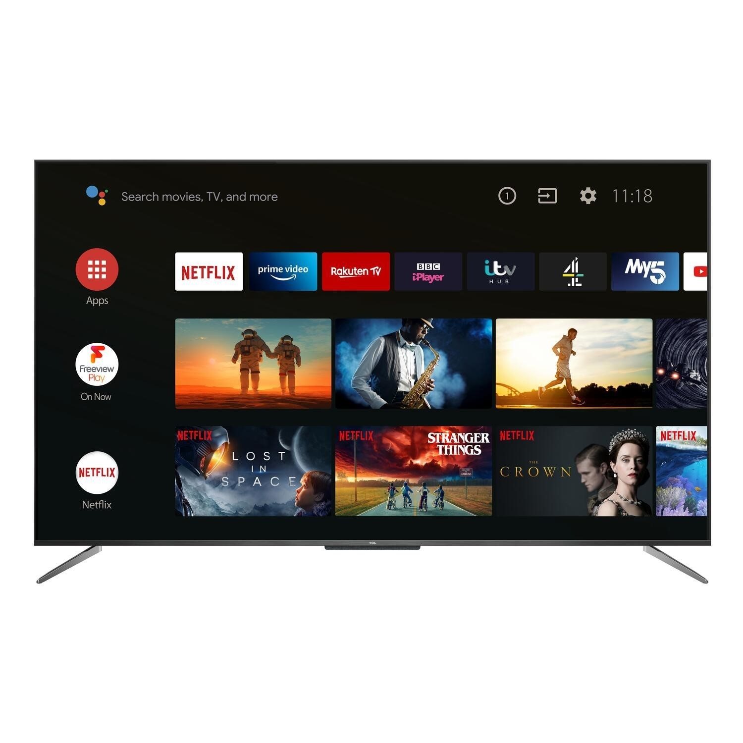 TCL C715 50 Inch QLED 4K HDR Android Smart TV