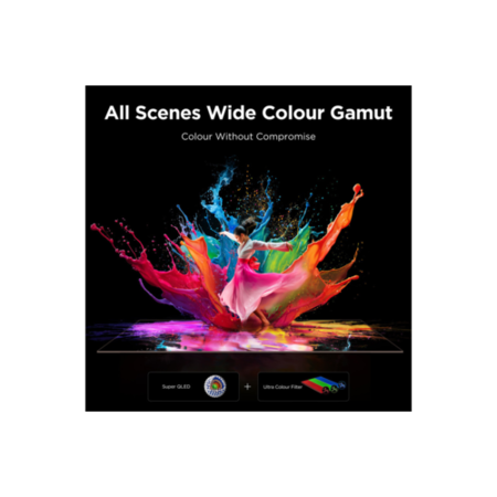 TCL 75C8L-UK 75" 4K HDR Smart Google TV with Dolby Atmos