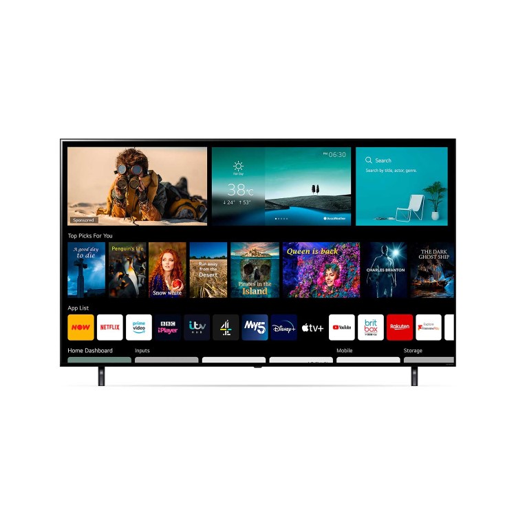 LG Nano80 NanoCell 55 Inch LED 4K HDR Freeview Play and Freesat HD Smart TV
