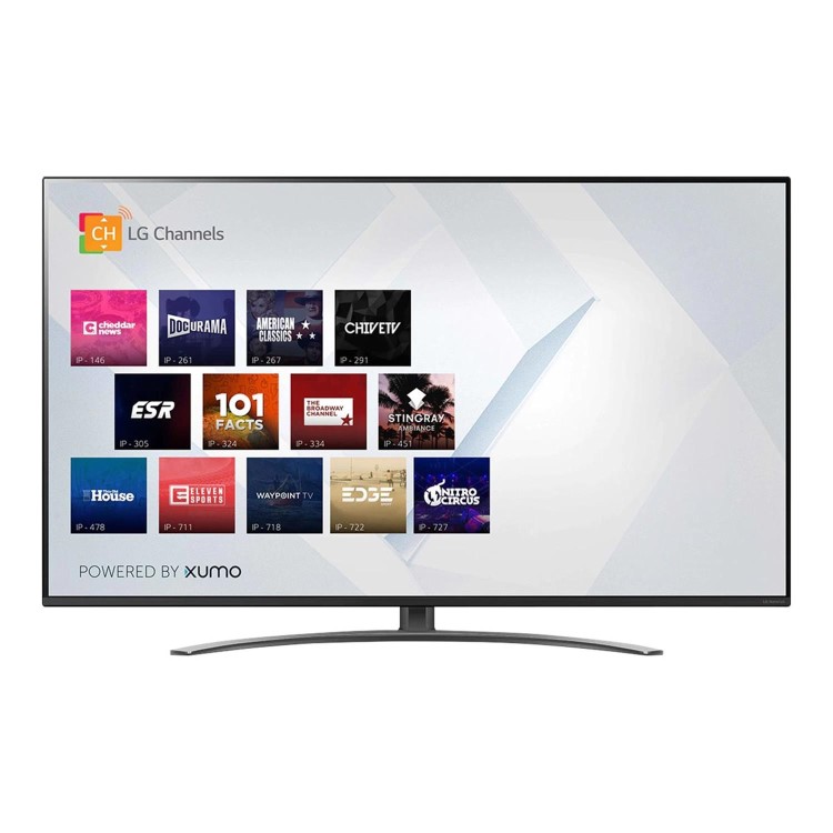 Refurbished LG 55" 4K Ultra HD with NanoCell HDR10 Pro LED Freesat HD Smart TV without Stand