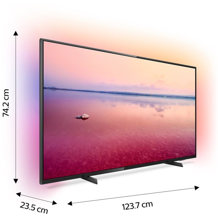 GRADE A2 - Philips 55PUS6704/12 55 Inch Smart 4K Ultra HD LED TV with 1 Year warranty