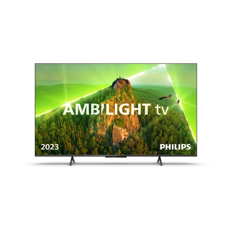 Refurbished Philips Ambilight 55" 4K Ultra HD with HDR Freeview LED Smart TV