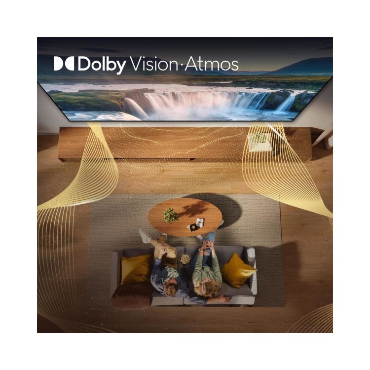 Hisense 55Q7STUK 55 Inch 4K QLED Smart TV – Ultra HD HDR Freely & Dolby Vision