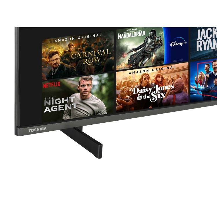 Toshiba 55QF5D53DB 55-Inch 4K QLED Smart Fire TV  Dolby Vision HDR10 & Alexa Voice Control