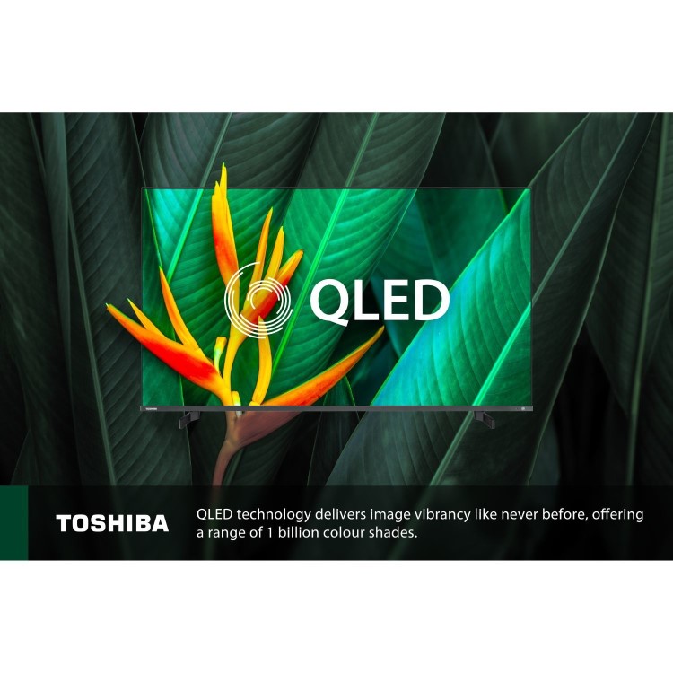 Toshiba 55QF5D53DB 55-Inch 4K QLED Smart Fire TV  Dolby Vision HDR10 & Alexa Voice Control