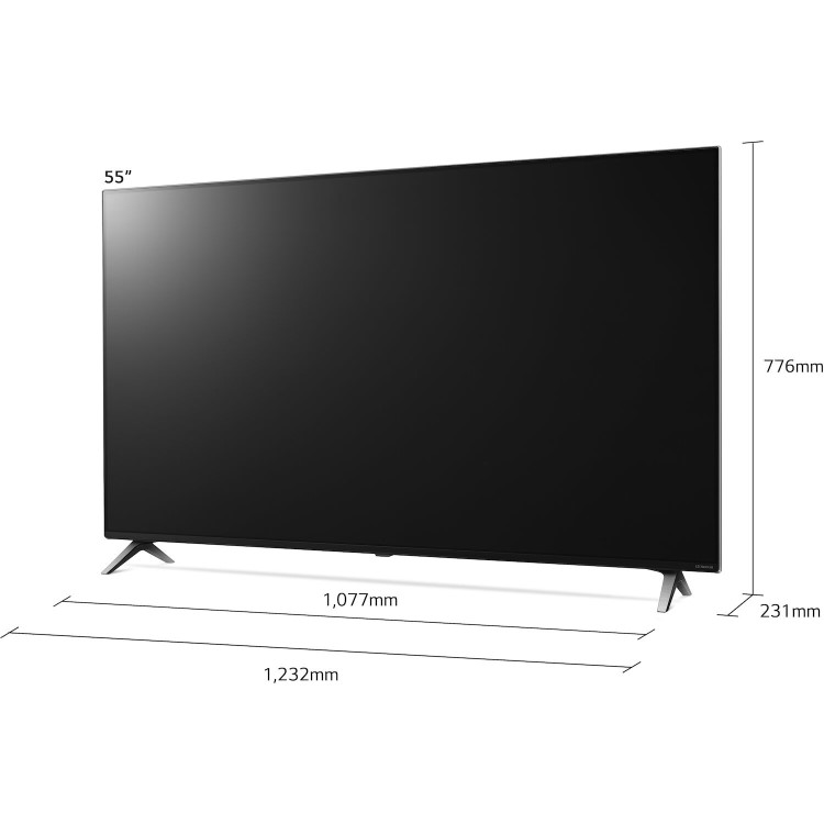 LG 55SM8500PLA 55" 4K Ultra HD Smart HDR NanoCell LED TV with Dolby Vision and Dolby Atmos