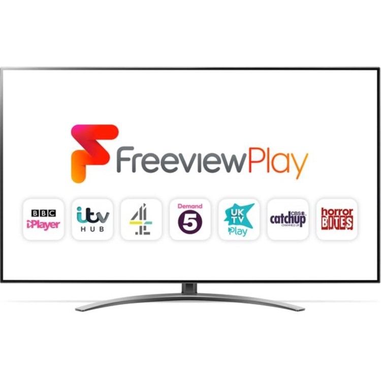 Refurbished LG 55'' NanoCell 4K Ultra HD with HDR10 LED Freeview Play Smart TV without Stand