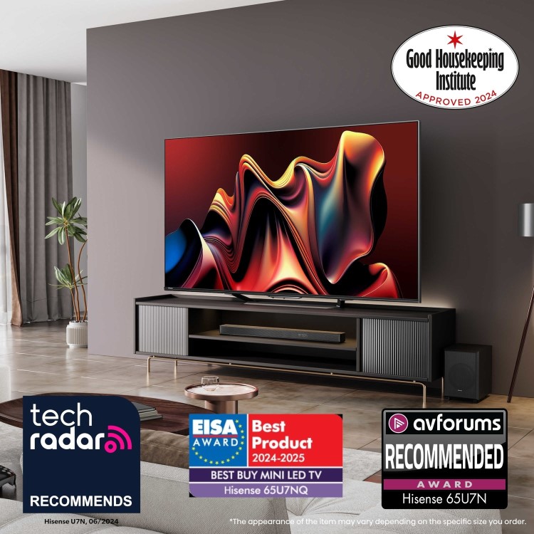 Hisense U7N 55 inch 4K Ultra HD Smart TV