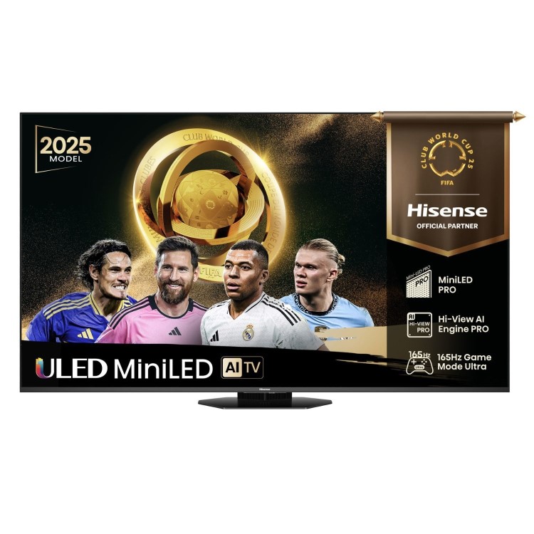 Hisense U8QTUK 55 inch Smart 4K Ultra HD Mini-LED TV