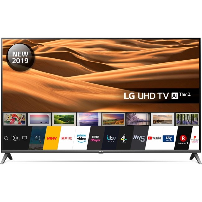 GRADE A2 - LG 55" 4K Ultra HD Smart HDR LED TV with Freeview HD and Freesat