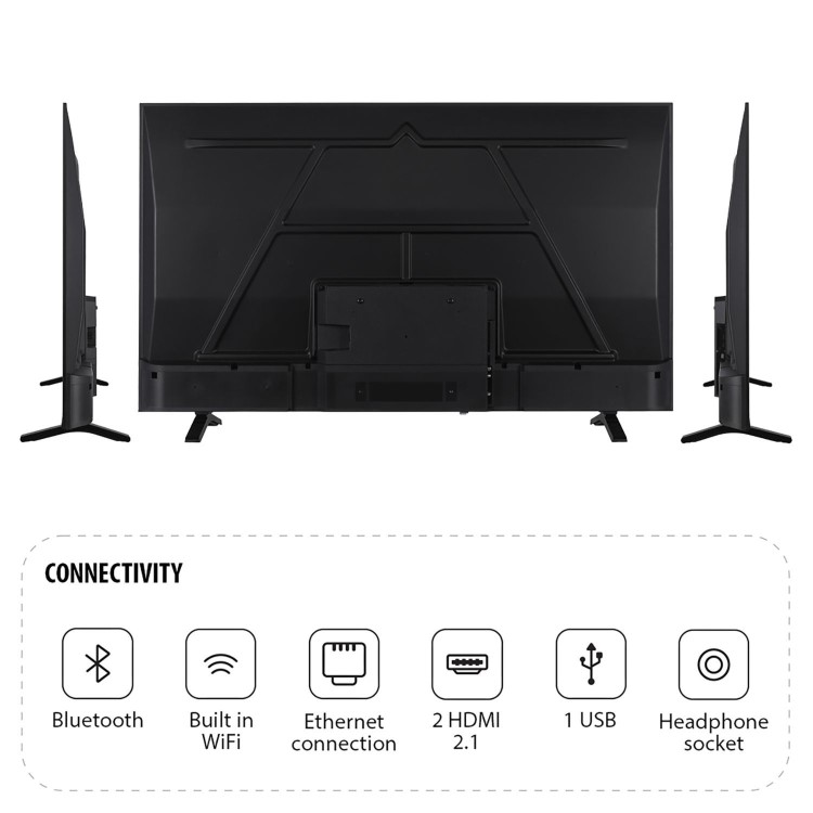 Toshiba 55UV1563DB 55 Smart 4K HDR LED TV – Dolby Vision & Freely Streaming