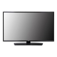 55&quot; Black Commercial TV 4K UHD 500 cd/m2 VESA wall mount 300 x 300mm