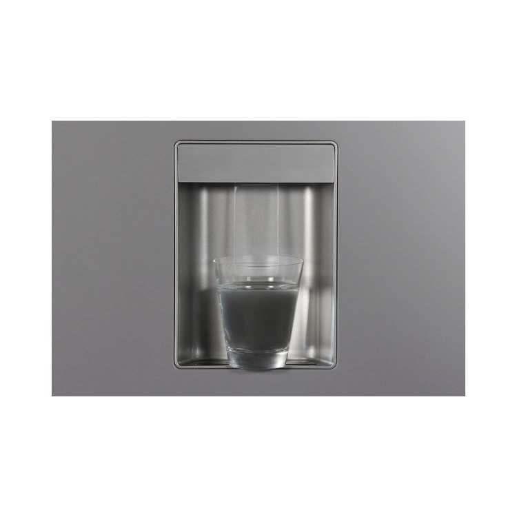 Beko ASD241S Silver American Fridge Freezer With Non-plumbed Water Dispenser