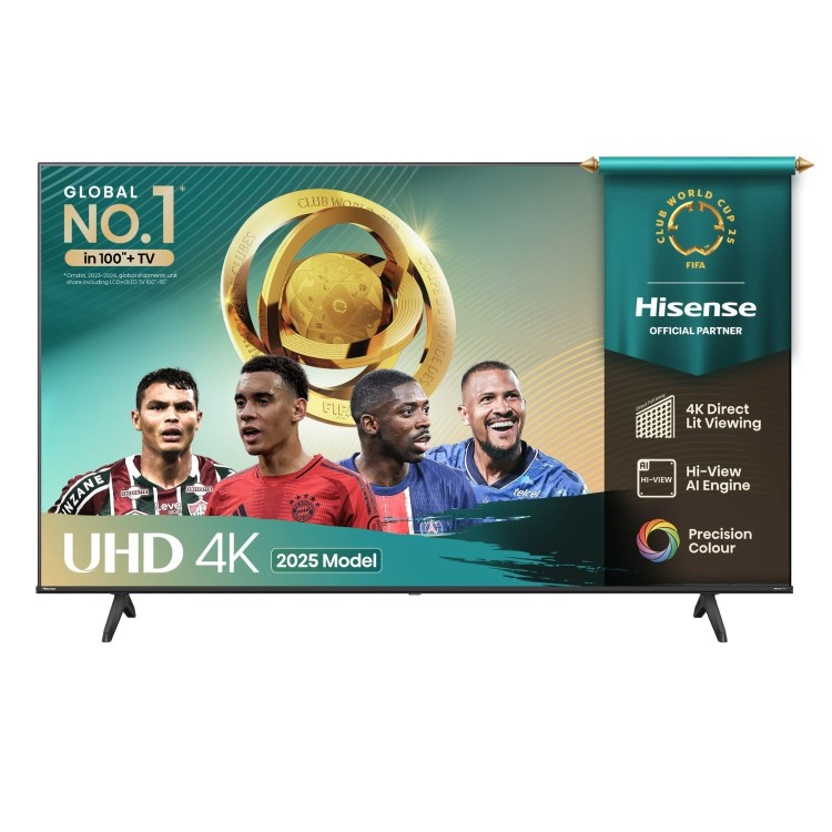 Hisense A6QTUK 58 inch Smart 4K Ultra HD TV