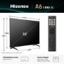 Hisense A6QTUK 58 inch Smart 4K Ultra HD TV