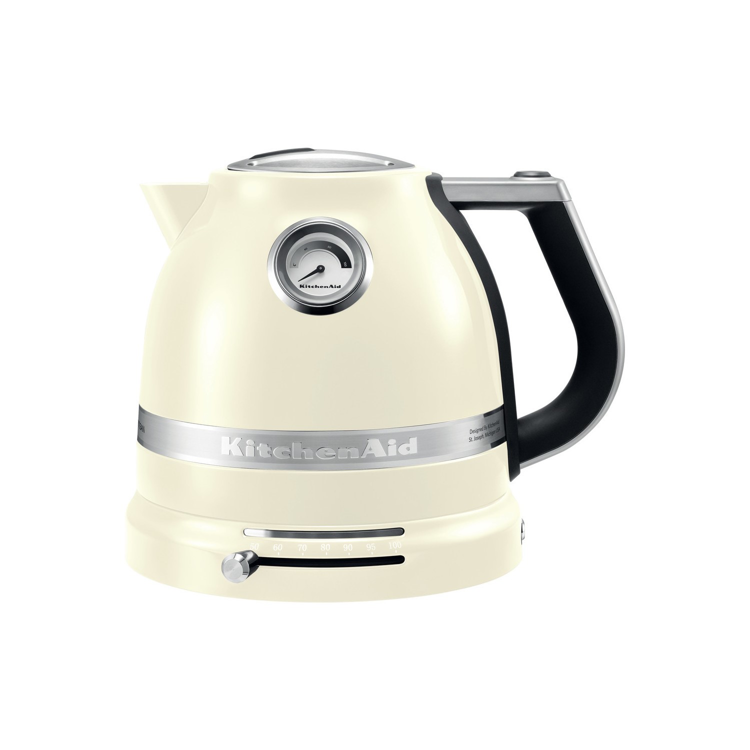 KitchenAid Artisan 1.5L Traditional Kettle - Almond Cream