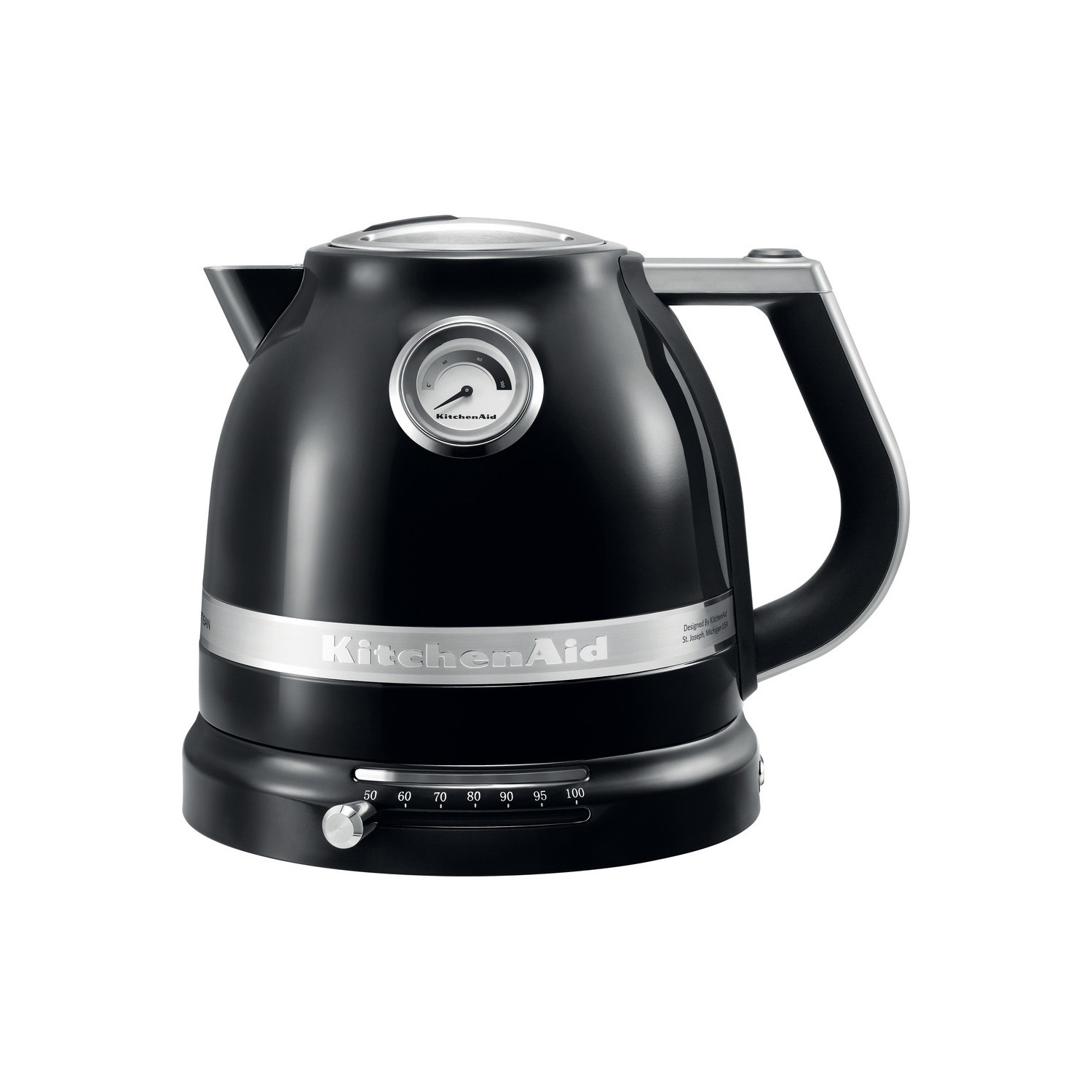 Artisan Variable Temperature Electric Kettle Onyx Elegant Countertop Piece