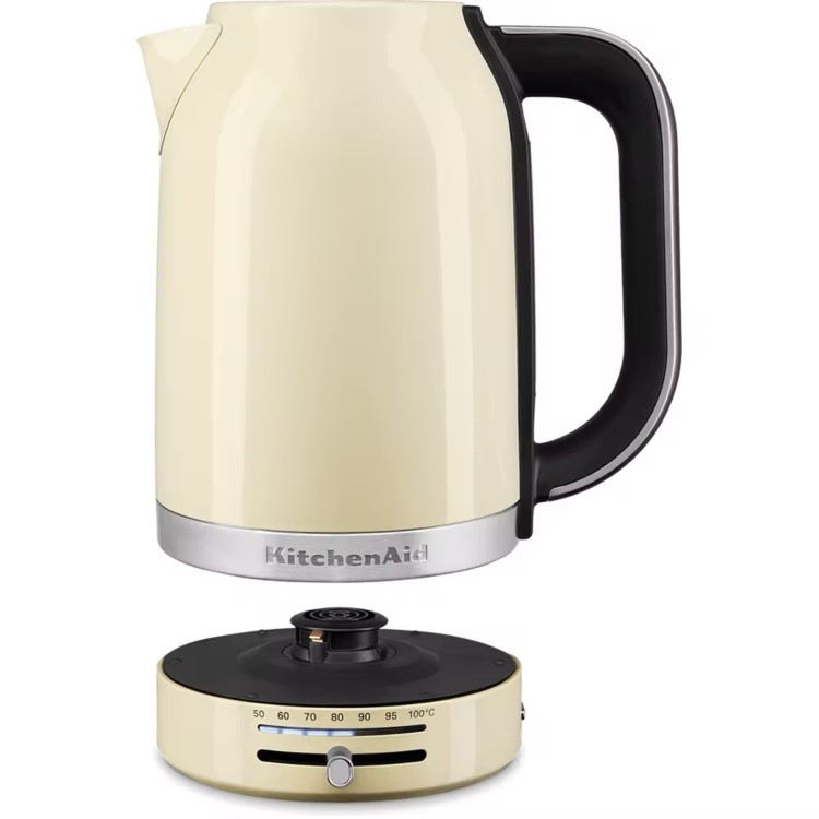 KitchenAid 1.7L Variable Temperature Kettle - Almond Cream