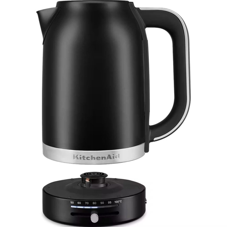 KitchenAid 1.7L Variable Temperature Kettle - Matte Black