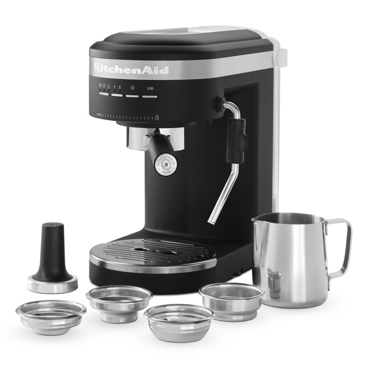 KitchenAid Semi Automatic Espresso Machine  - Matt Black