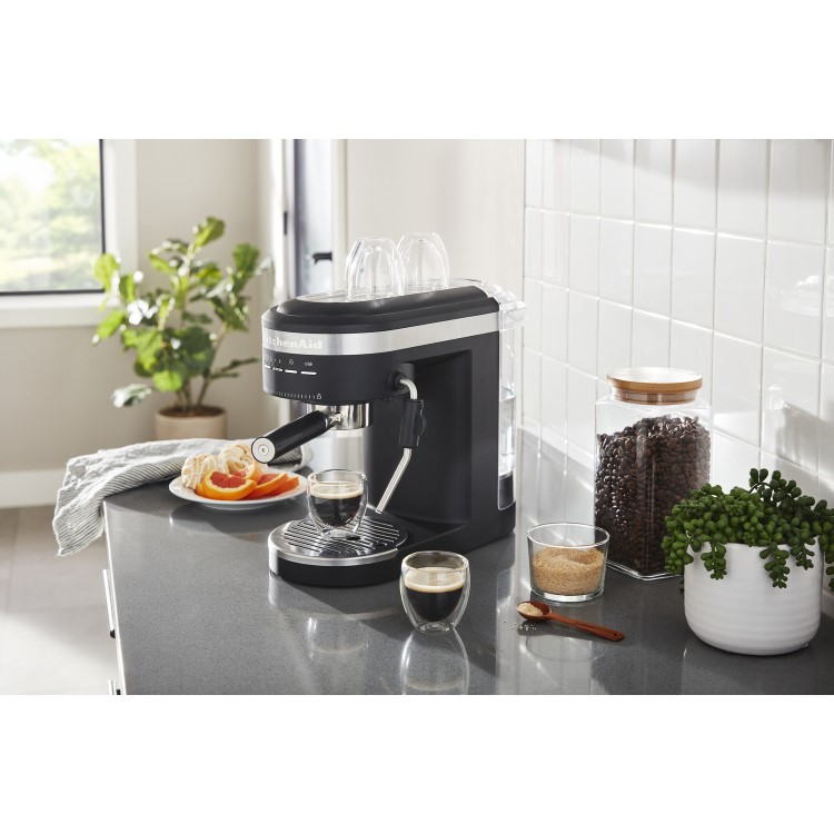KitchenAid Semi Automatic Espresso Machine  - Matt Black