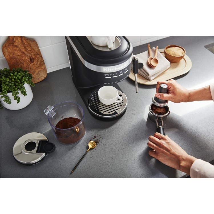 KitchenAid Semi Automatic Espresso Machine  - Matt Black