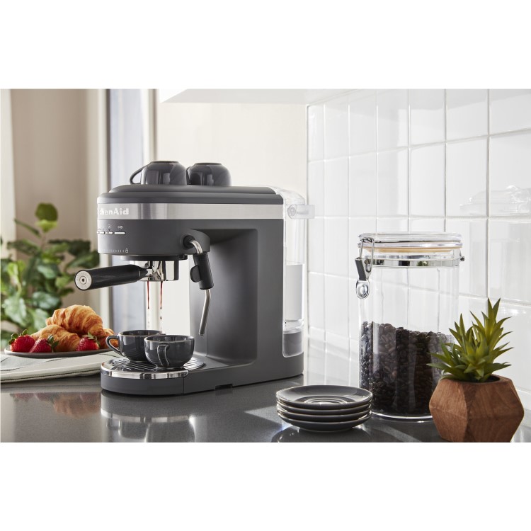 KitchenAid Semi Automatic Espresso Machine  - Charcoal Grey