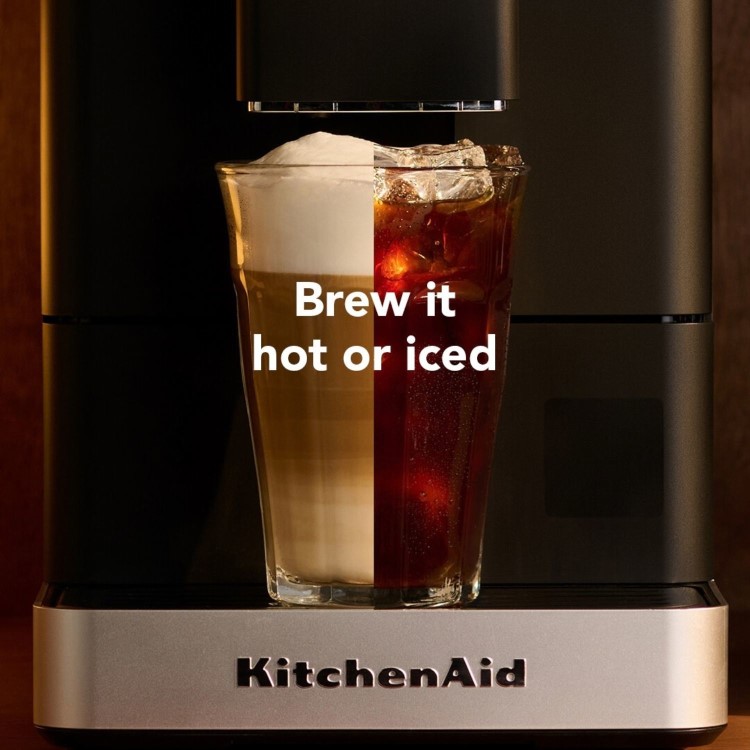 KitchenAid KF3 Fully Automatic Espresso Coffee Machine 5KES8453BBM - Matte Black