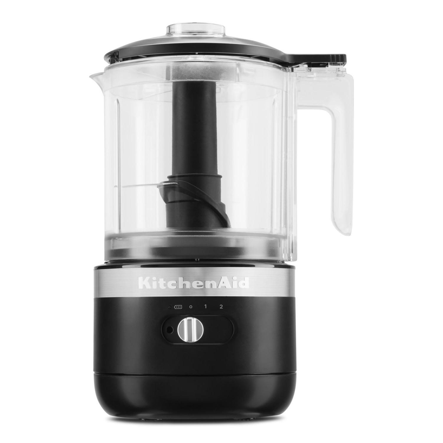 KitchenAid 1.19L Cordless Mini Food Processor - Matte Black