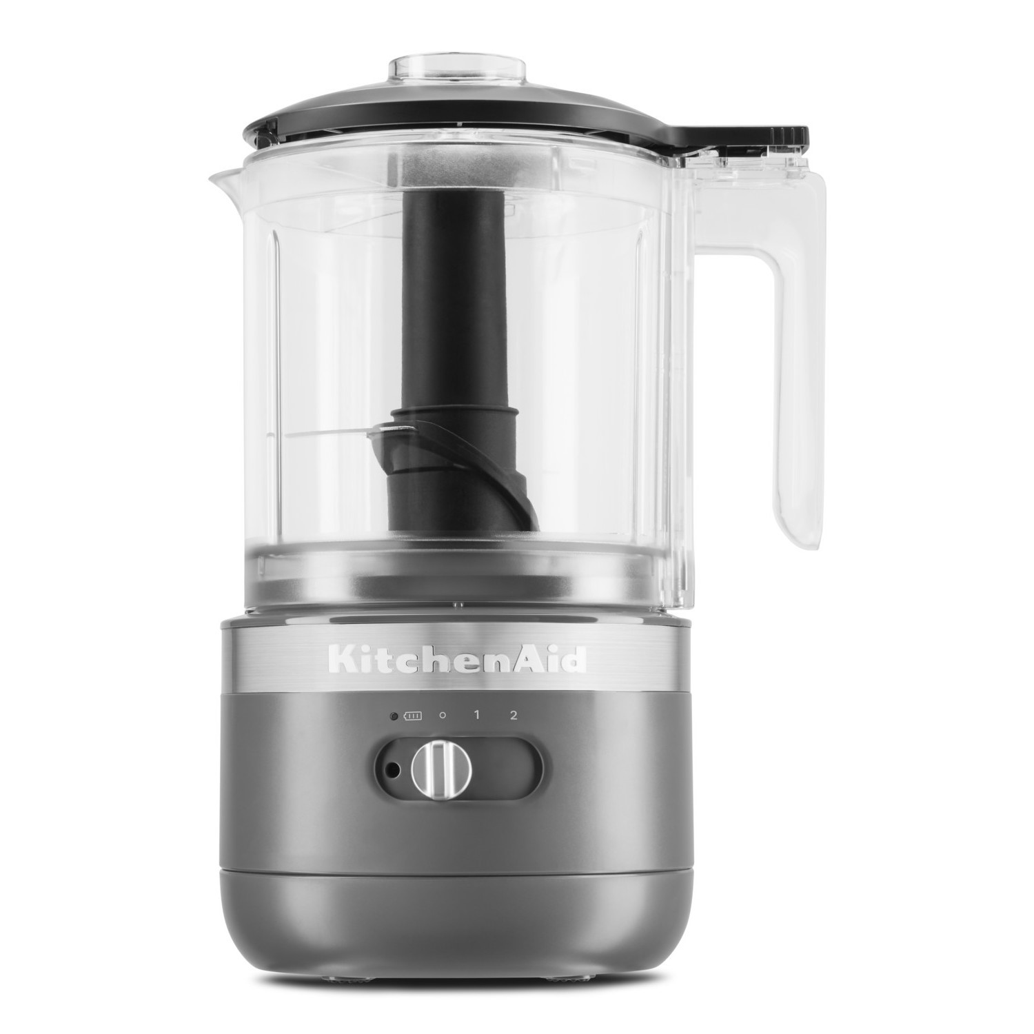 KitchenAid 1.2L Cordless Mini Food Processor - Charcoal Grey