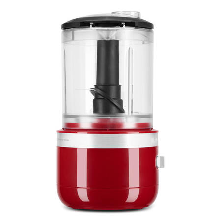 KitchenAid 1.2L Cordless Mini Food Processor - Empire Red