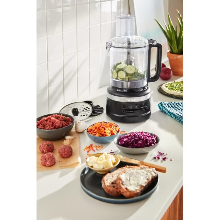 KitchenAid 2.1L Food Processor - Matte Black