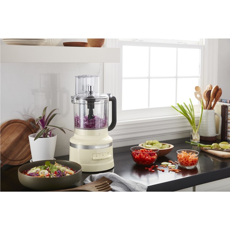 KitchenAid 3.1L Food Processor - Almond Cream