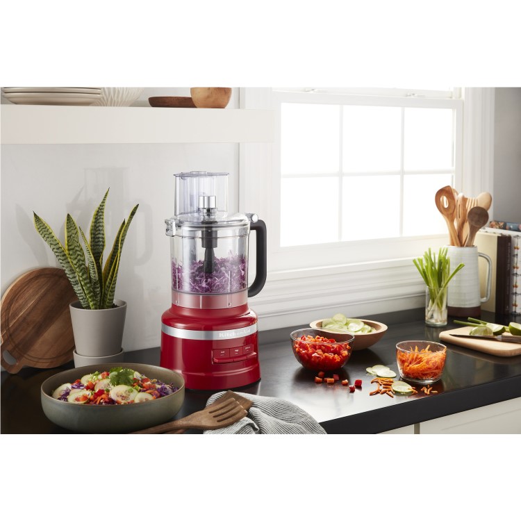KitchenAid 3.1L Food Processor - Empire Red