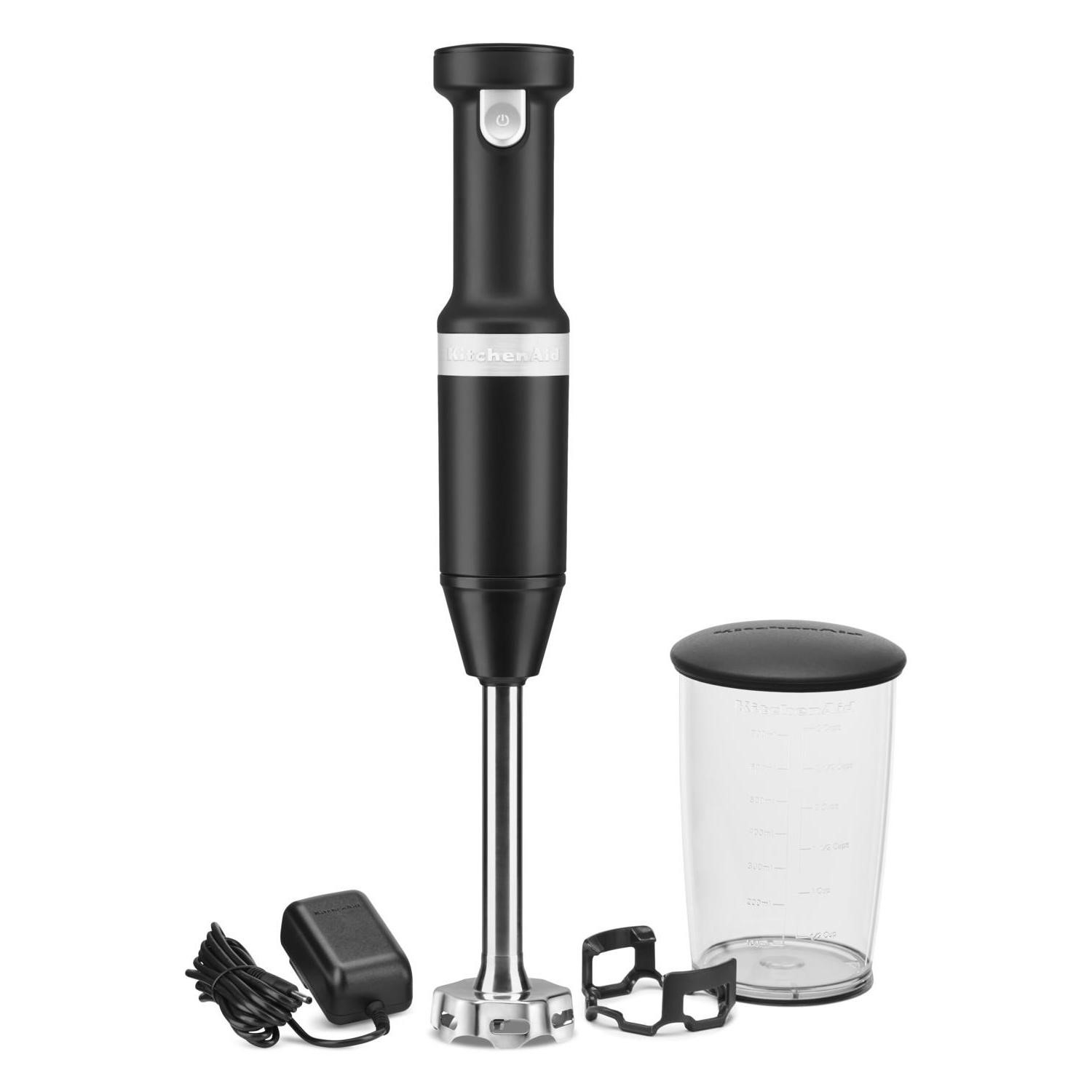 KitchenAid Cordless Hand Blender - Matte Black