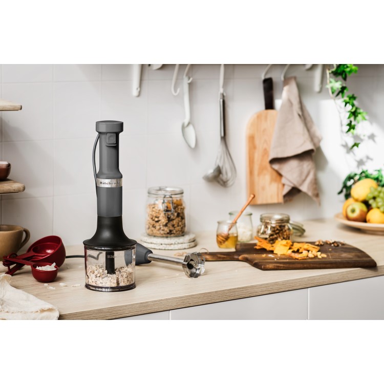 KitchenAid Hand Blender with Accessories - Charcoal Grey