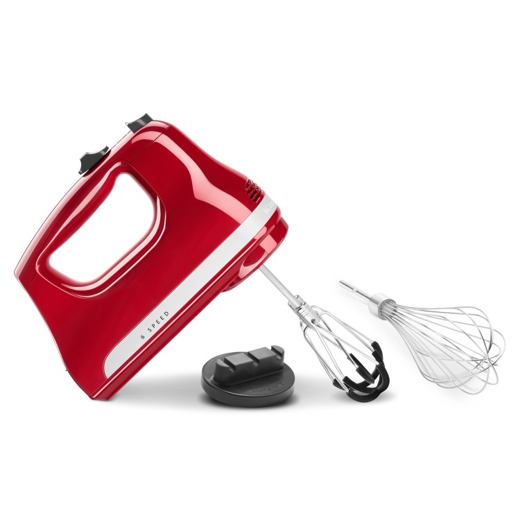 KitchenAid 6 Speed Hand Mixer - Empire Red