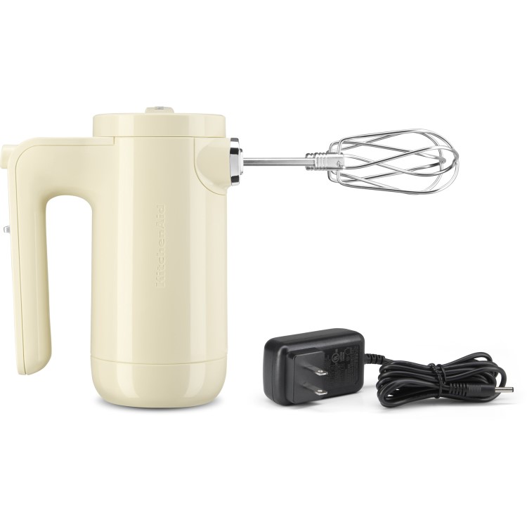 KitchenAid Cordless 7 Speed Hand Mixer - Almond Cream